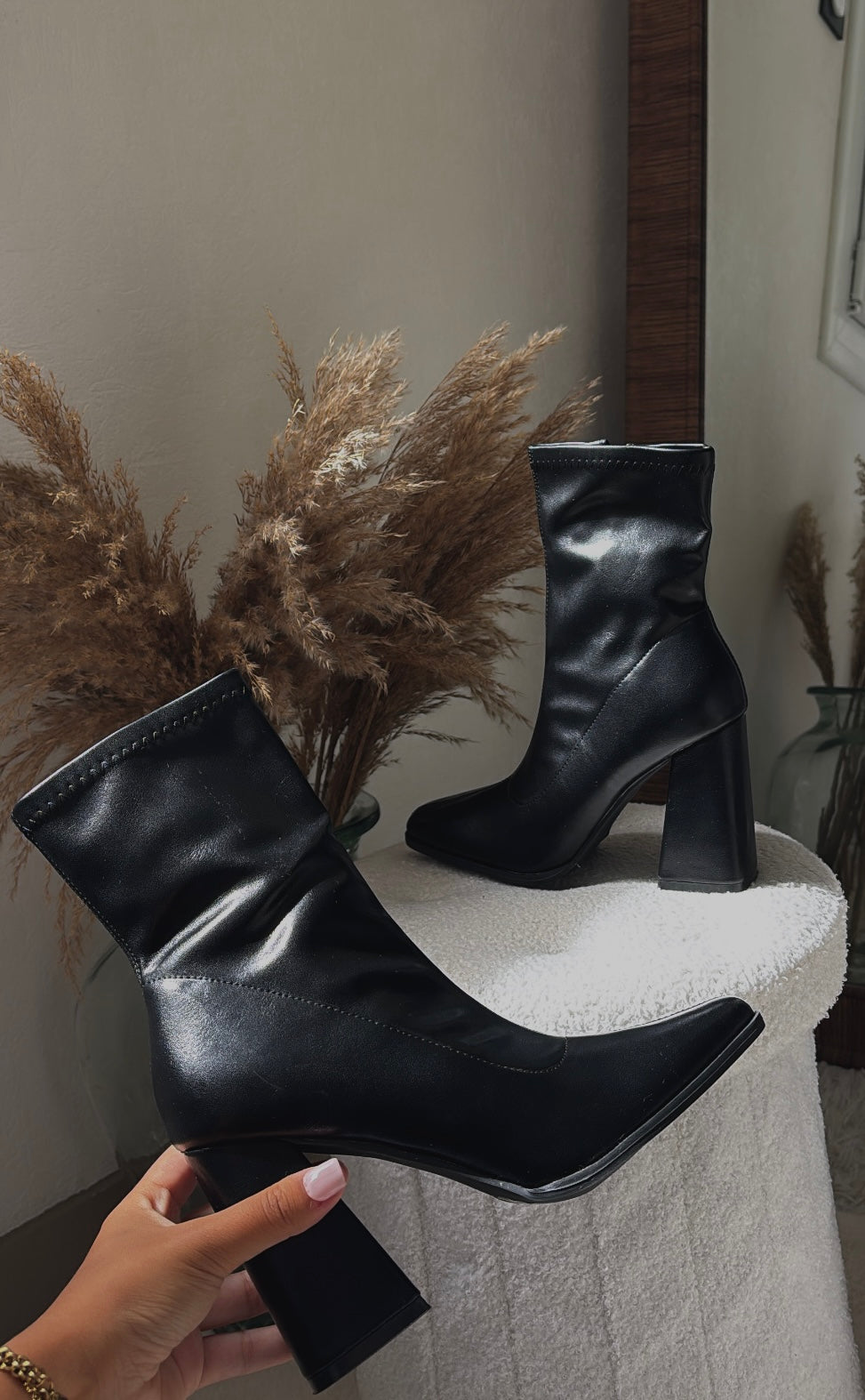 BOTTINES NOIRES