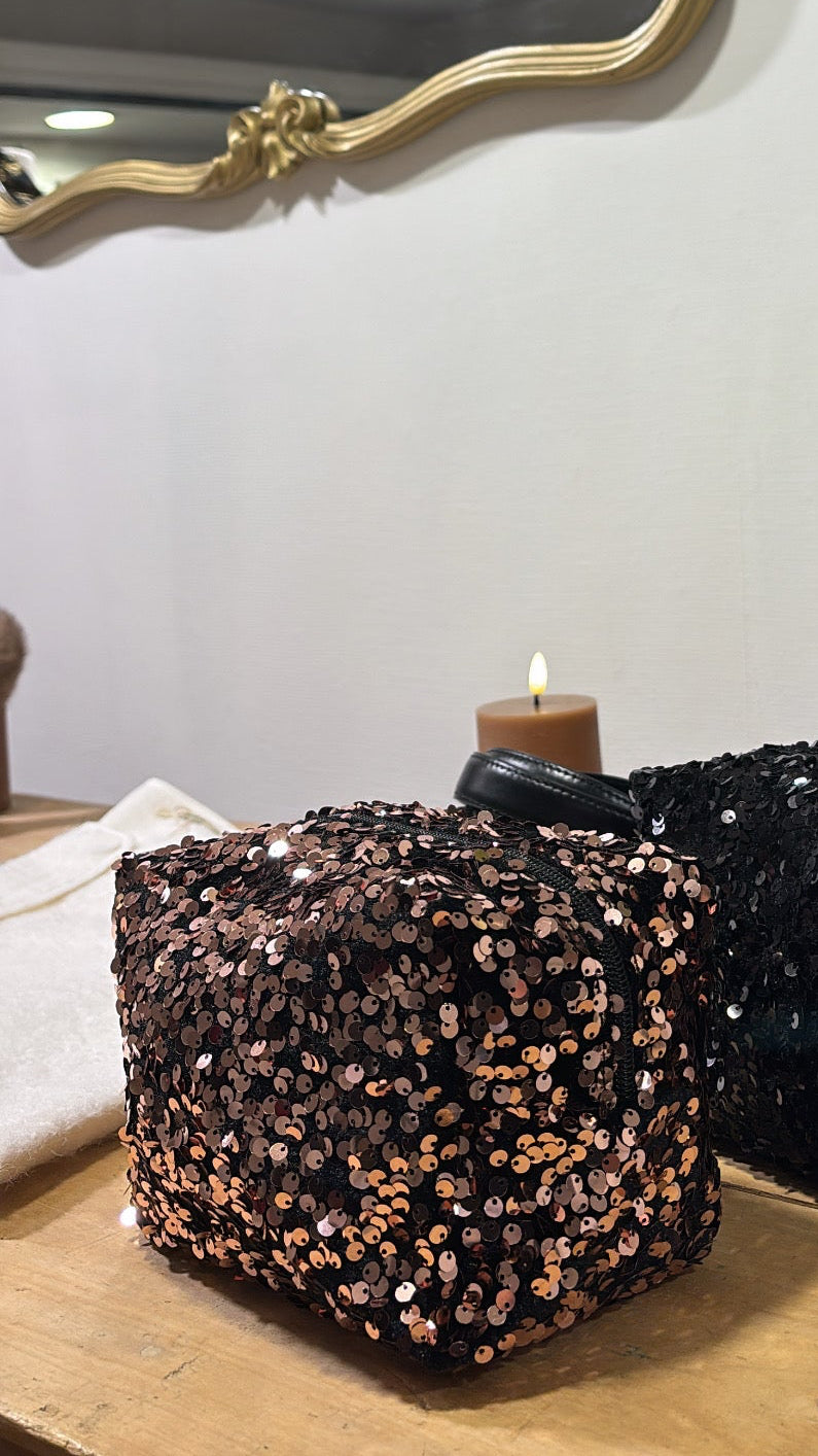 TROUSSE SEQUINS CHAMPAGNE