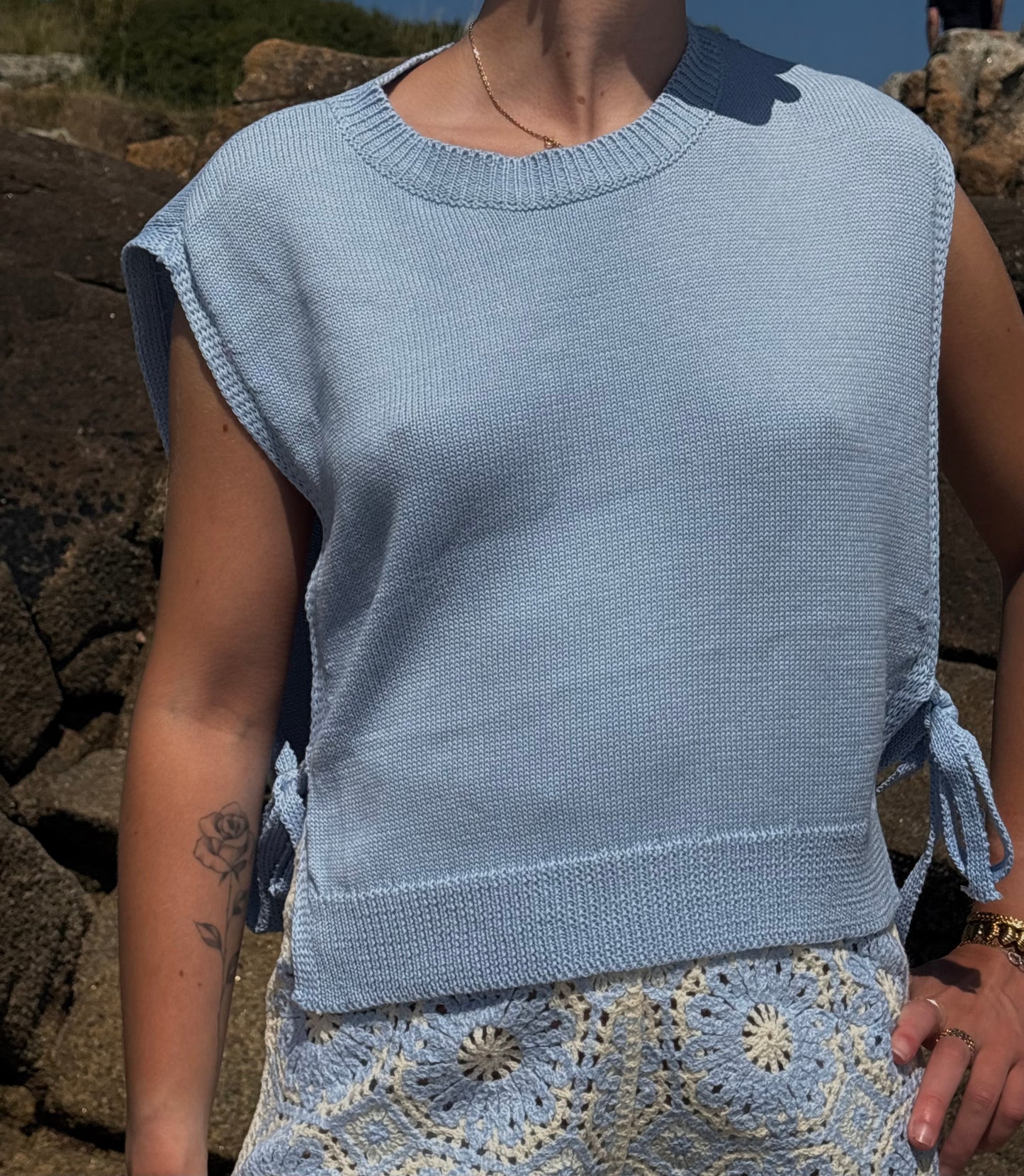 PULL CLEM BLEU