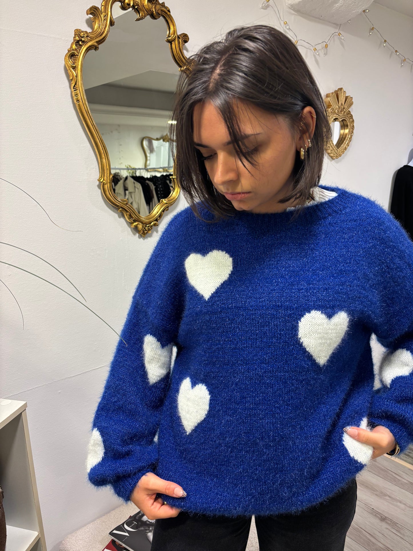 PULL CŒUR ÉLECTRIQUE