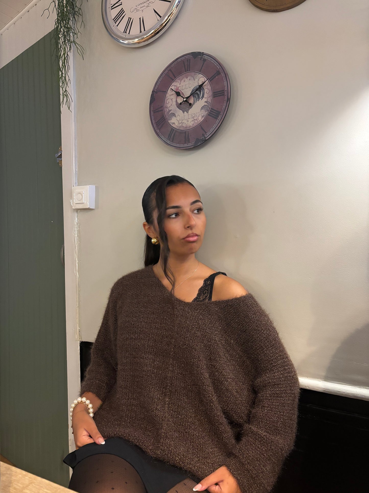 PULL CHLOÉ MARRON