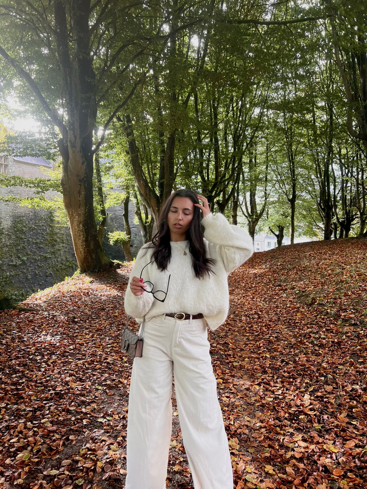 PANTALON VELOURS CÔTELÉ