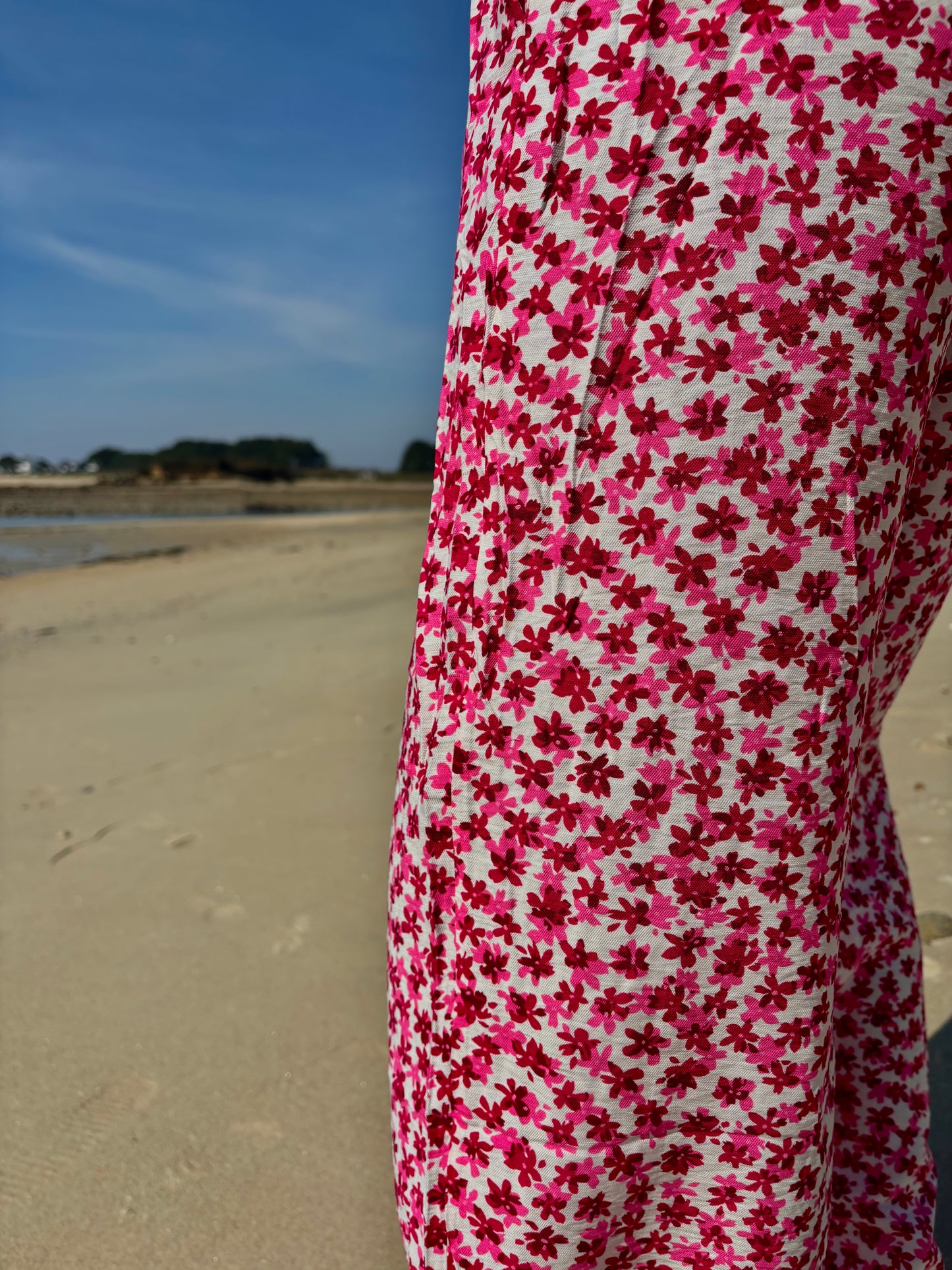 PANTALON FLEURS.