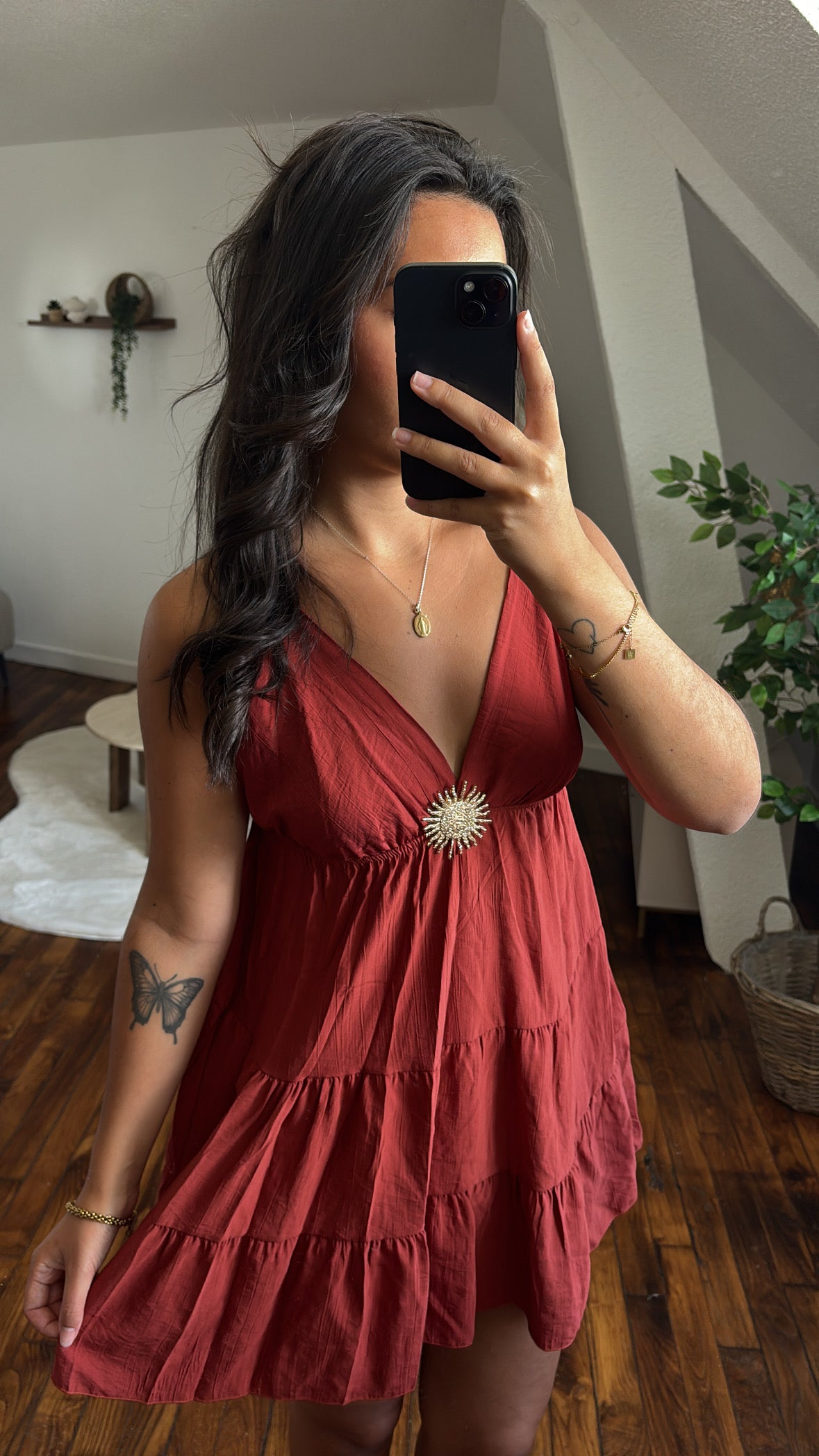 ROBE COURTE JULIA TERRACOTA précommande (expédition vendredi 12 juin)