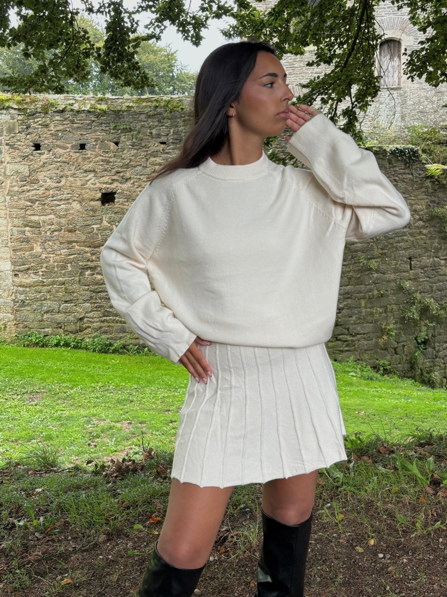 ENSEMBLE ESMÉE ÉCRU