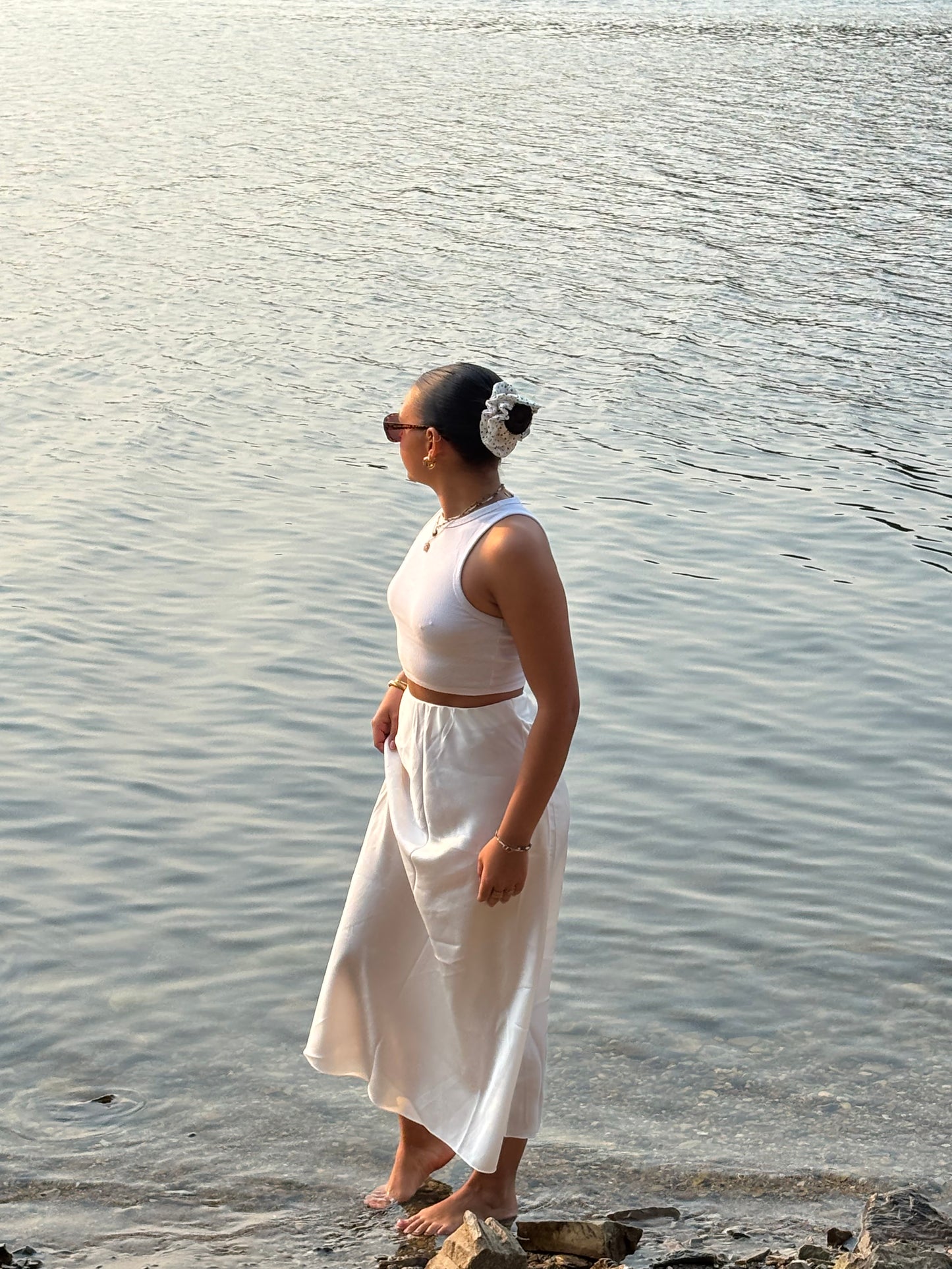 JUPE CÉLINE BLANCHE