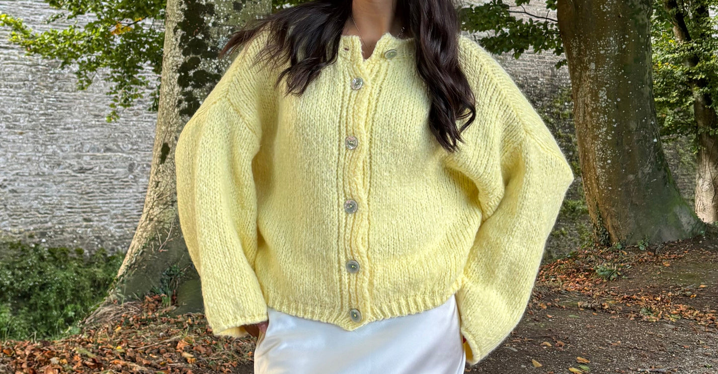 GILET SANDRINE JAUNE