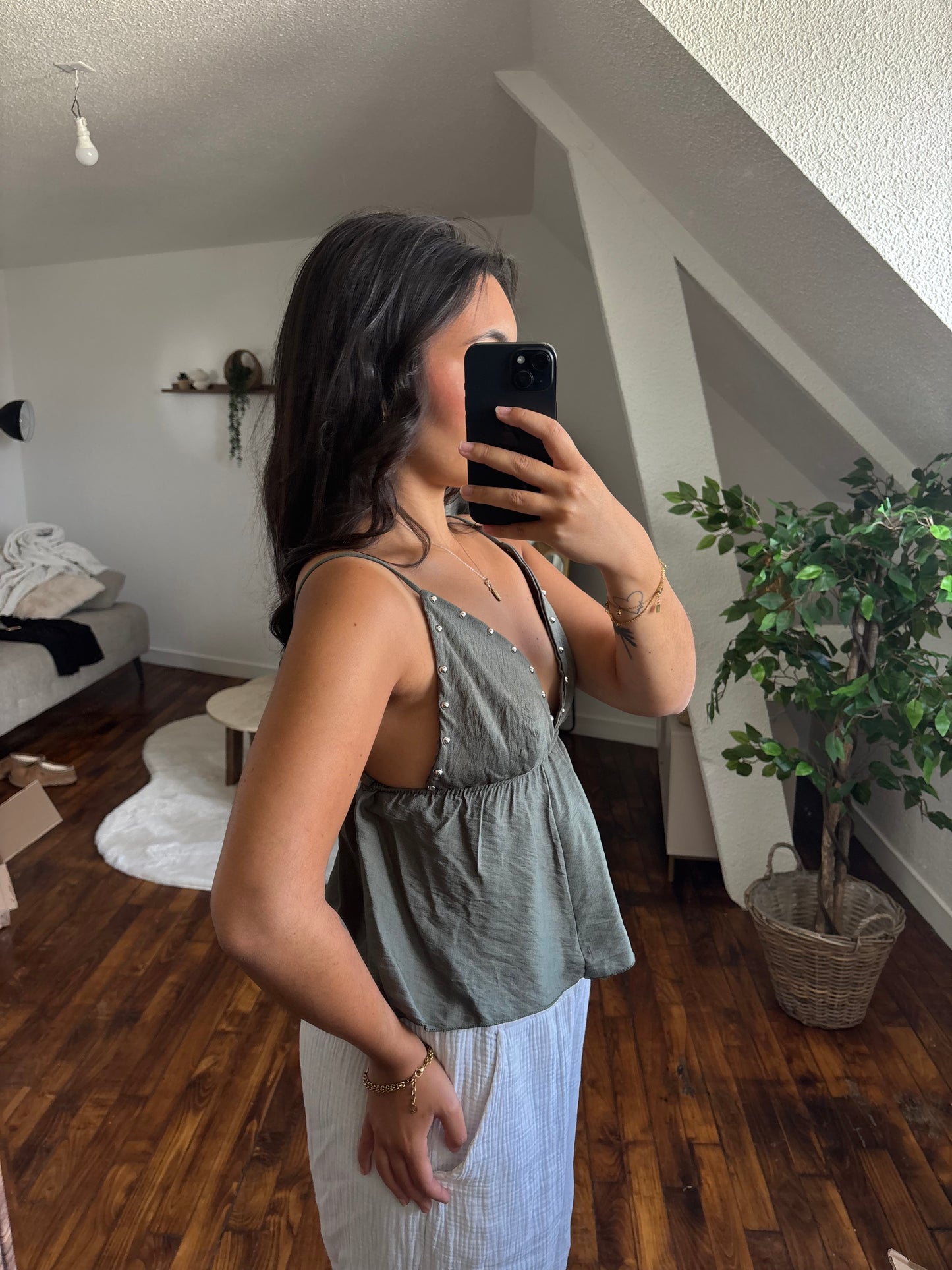TOP NINA KAKI