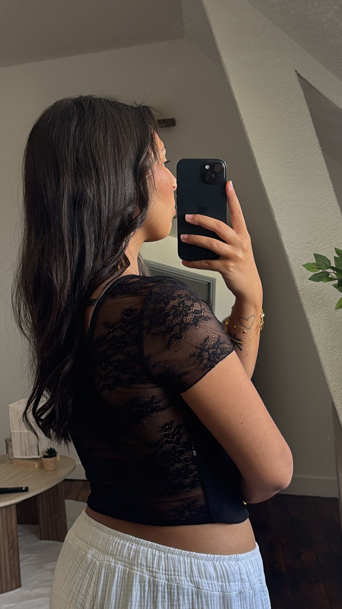 TOP CHLOÉ DENTELLE DOS NU