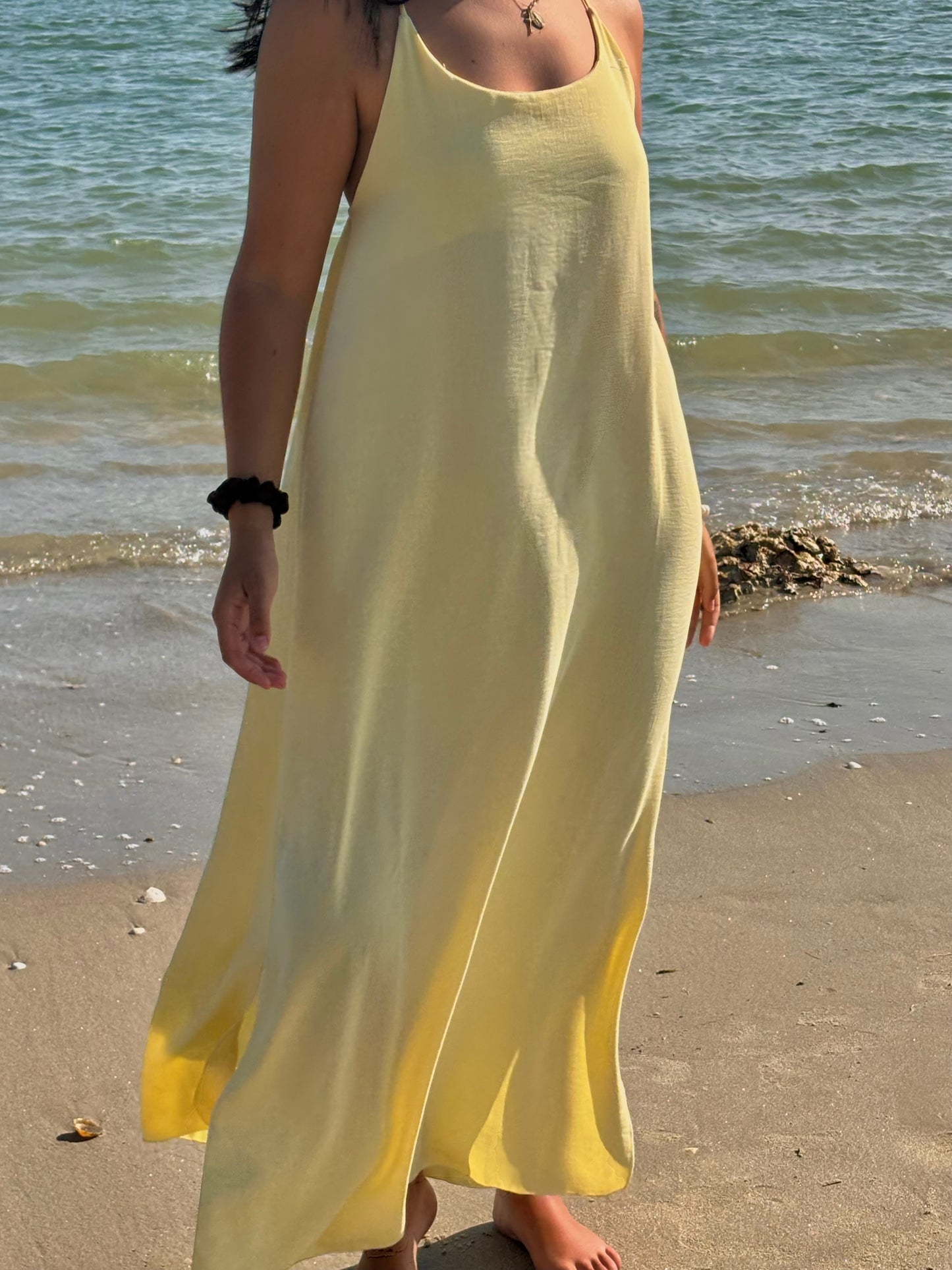 ROBE EVE JAUNE
