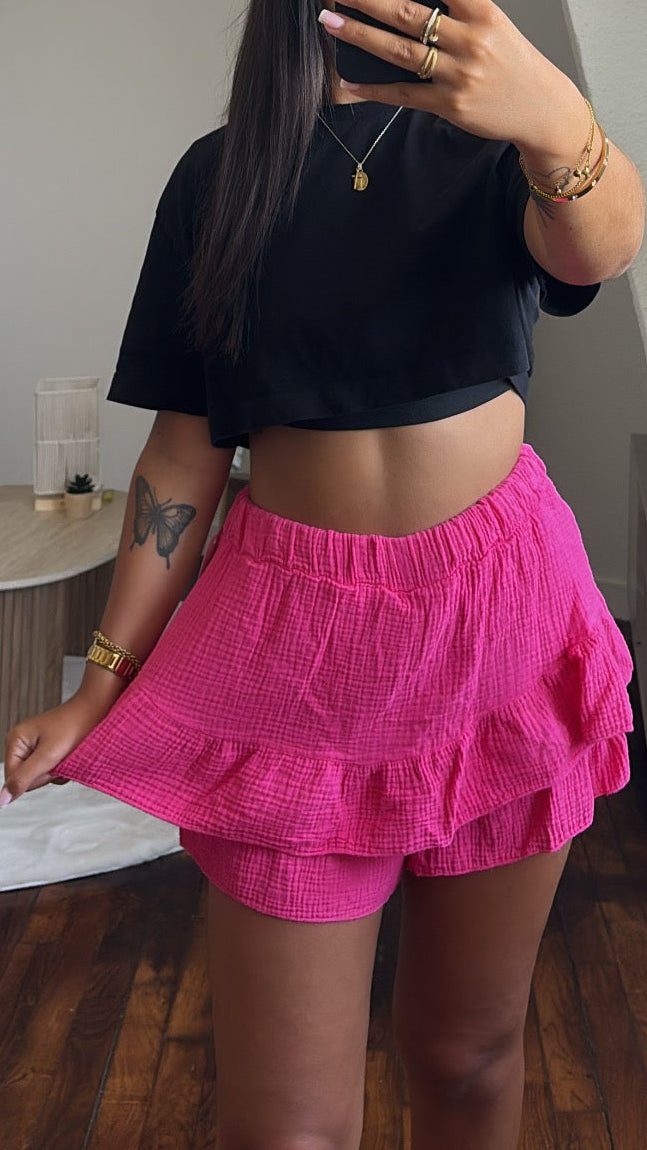 JUPES-SHORTS ( 5 coloris )