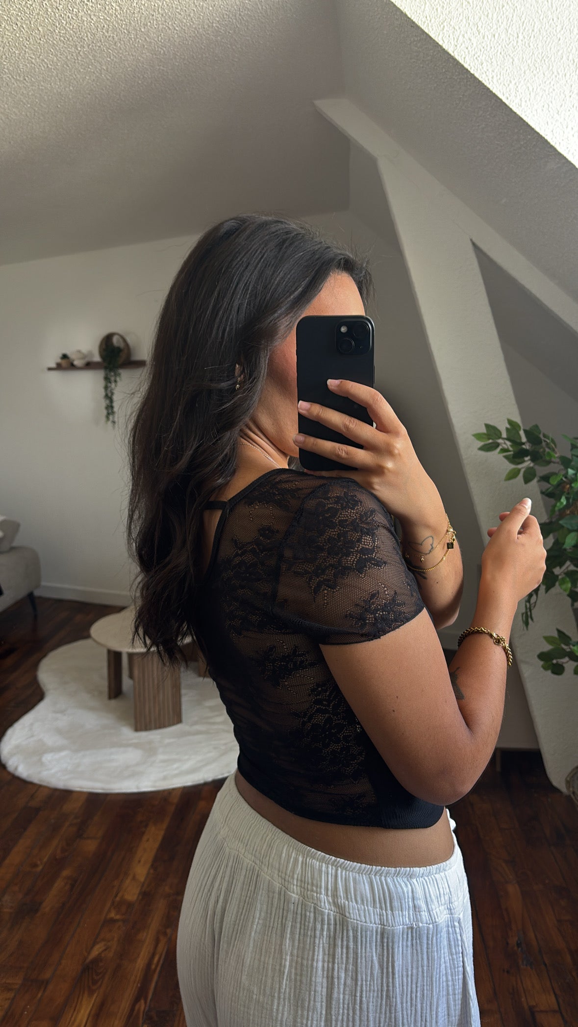 TOP CHLOÉ DENTELLE DOS NU