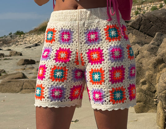 SHORT ZOÉ BEIGE
