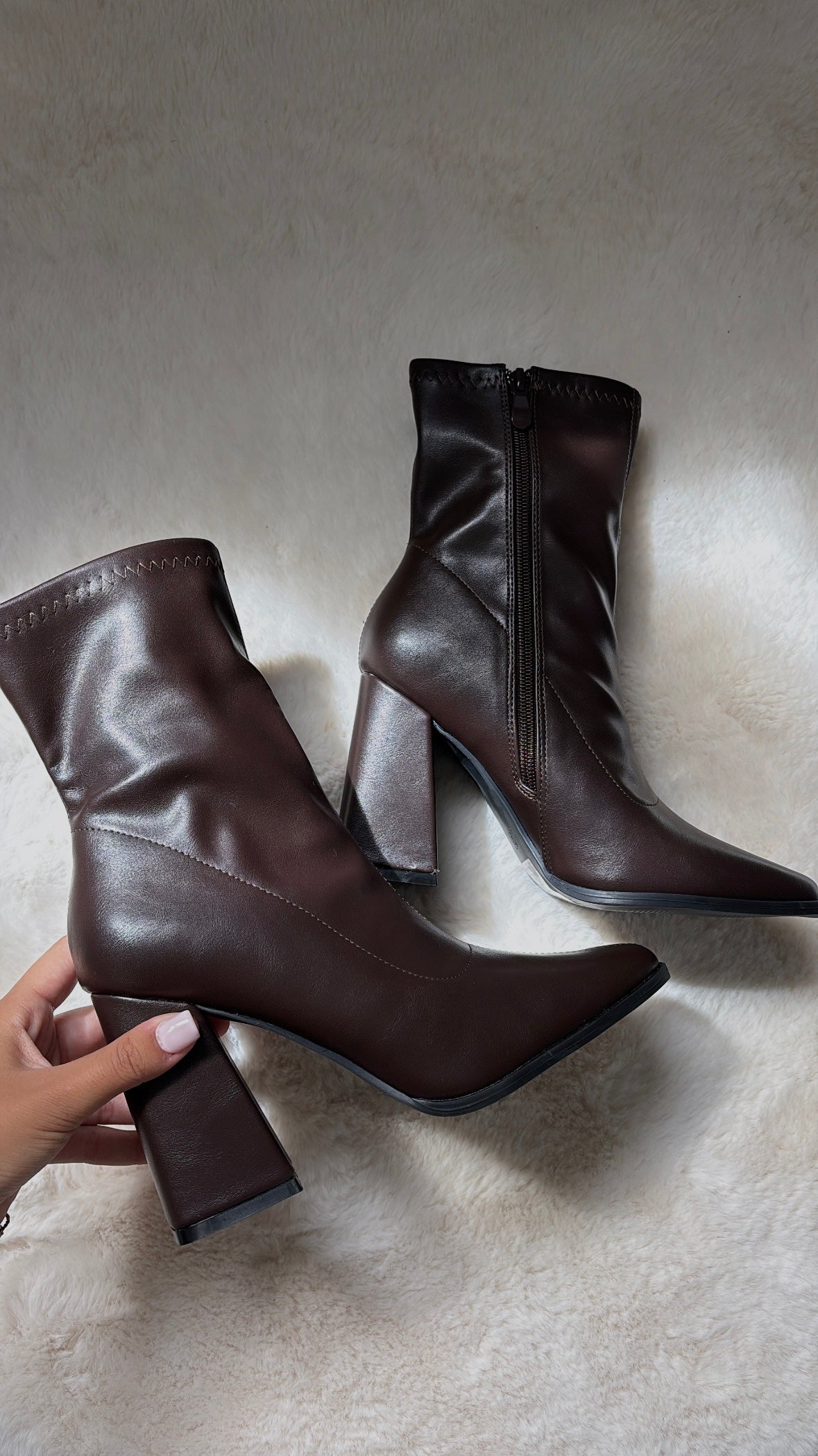 BOTTINES CHOCO