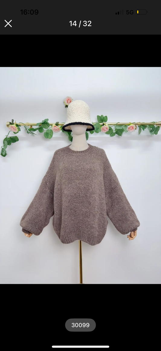 PULL CHLOE MARRON CLAIR