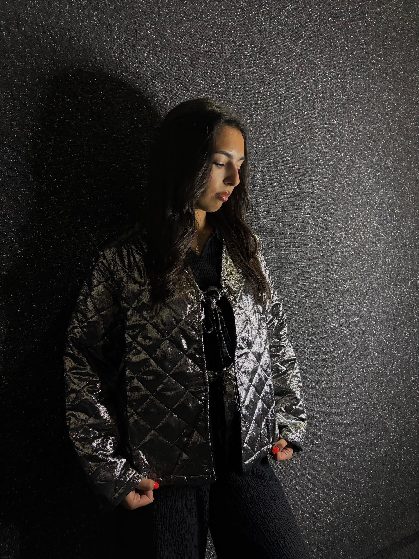 VESTE ABBY ARGENTÉ