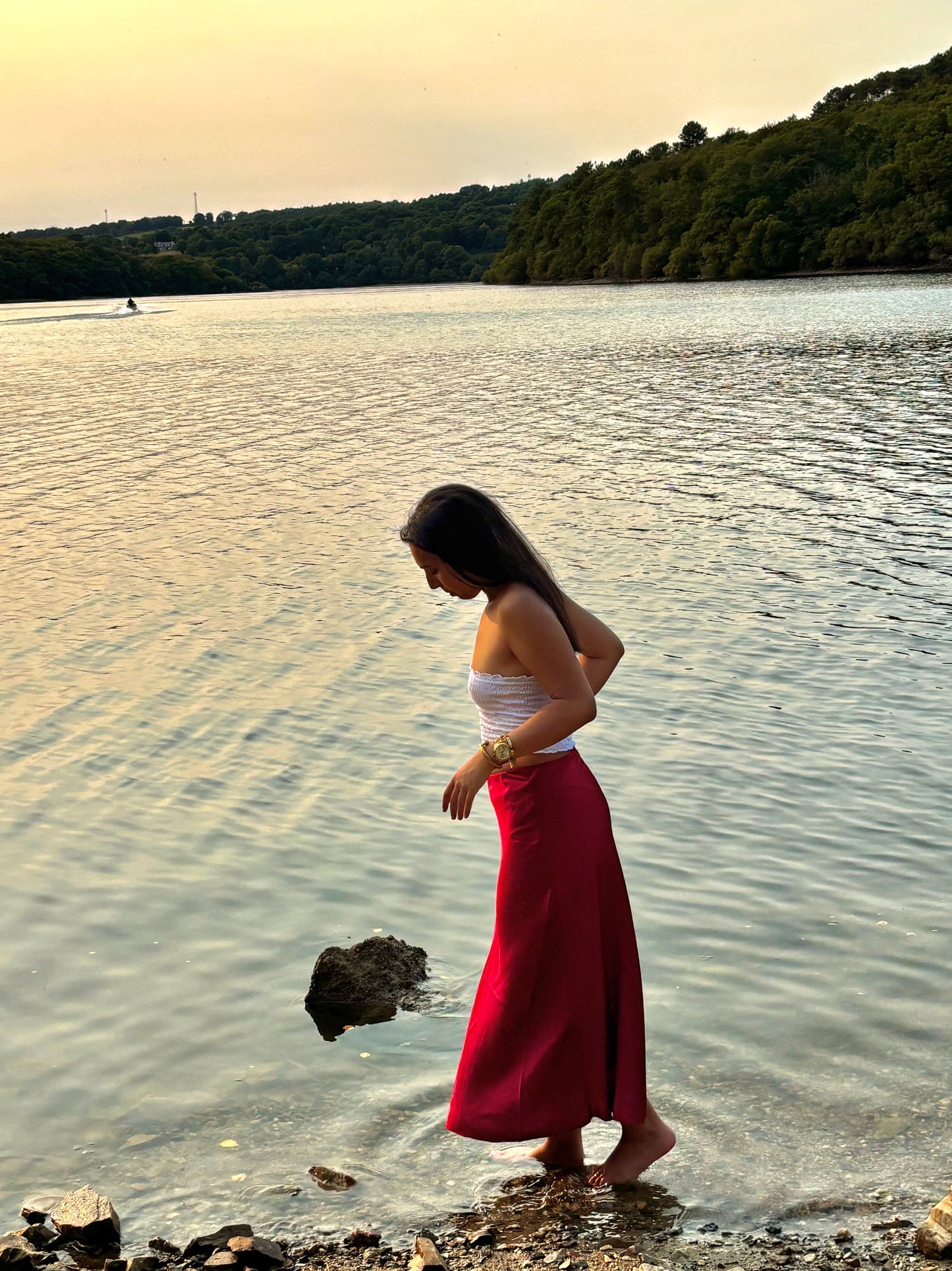 JUPE CÉLINE BORDEAUX