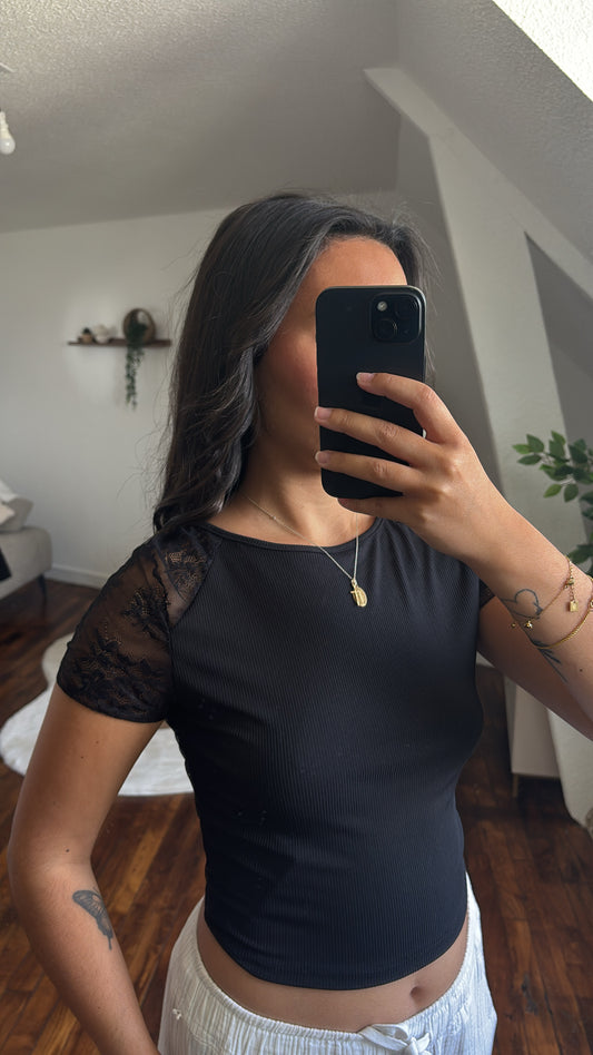 TOP CHLOÉ DENTELLE DOS NU