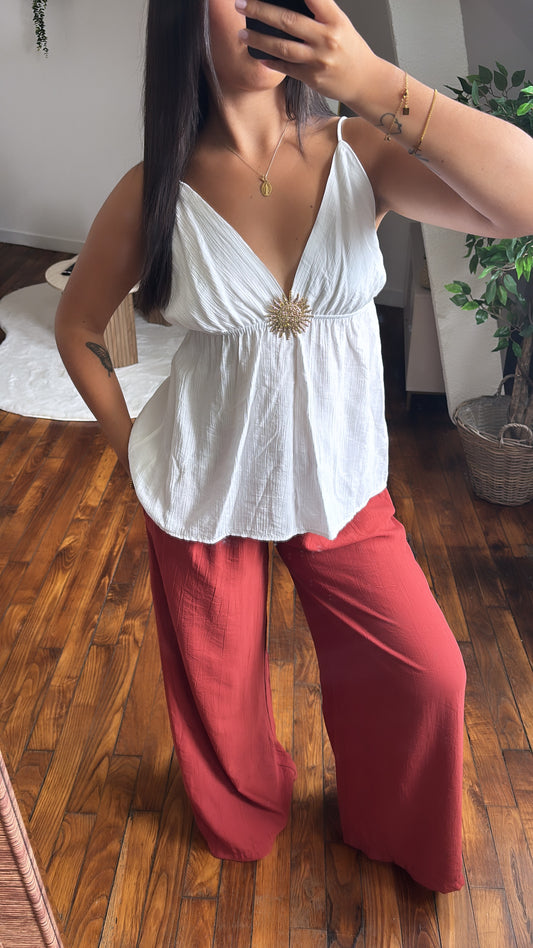 TOP SOLEA BLANC
