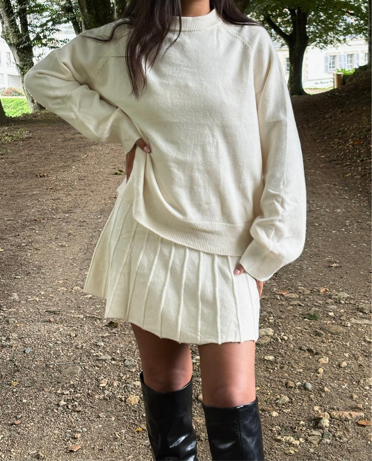 ENSEMBLE ESMÉE ÉCRU