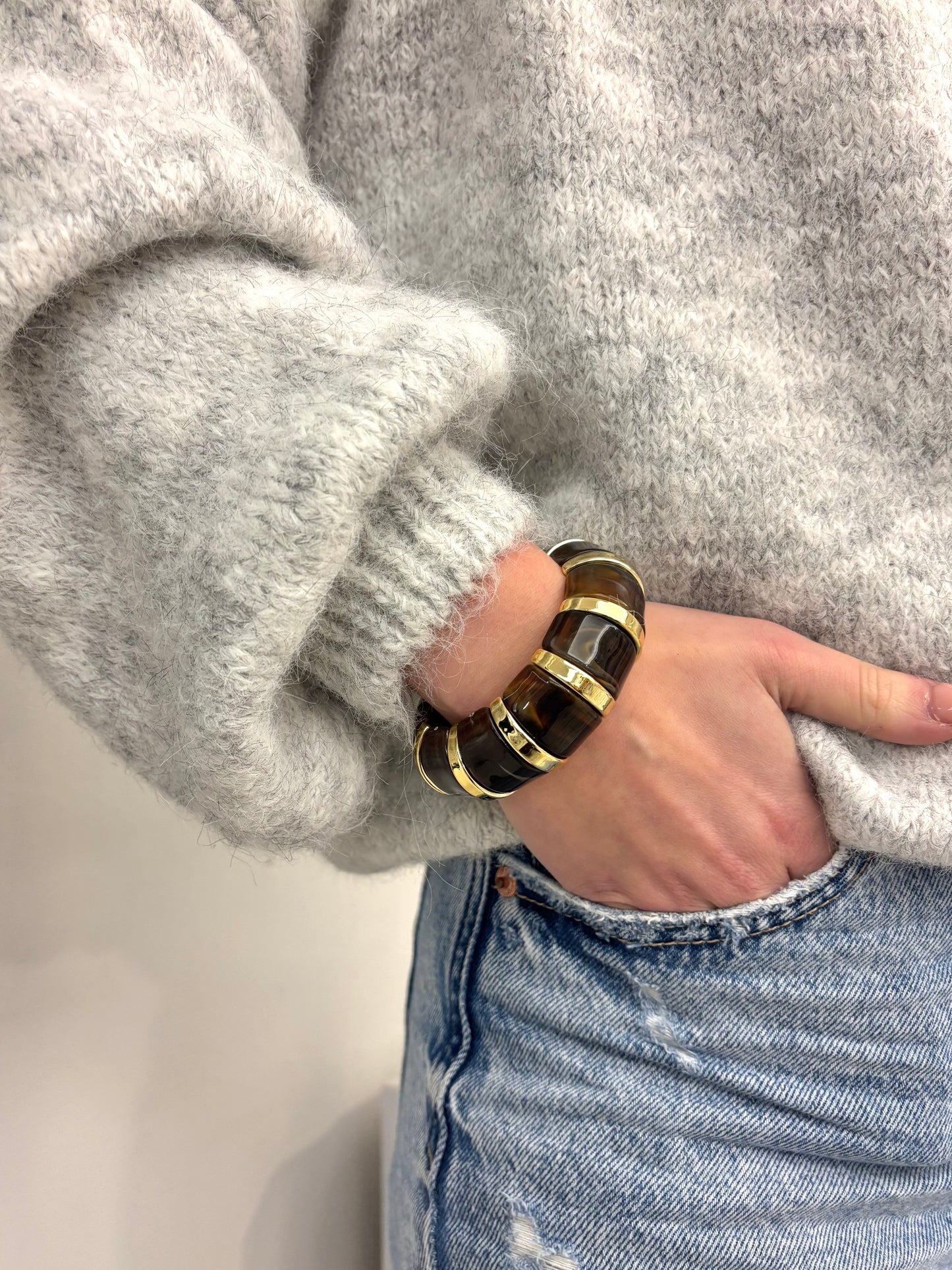 BRACELET LENA MARRON