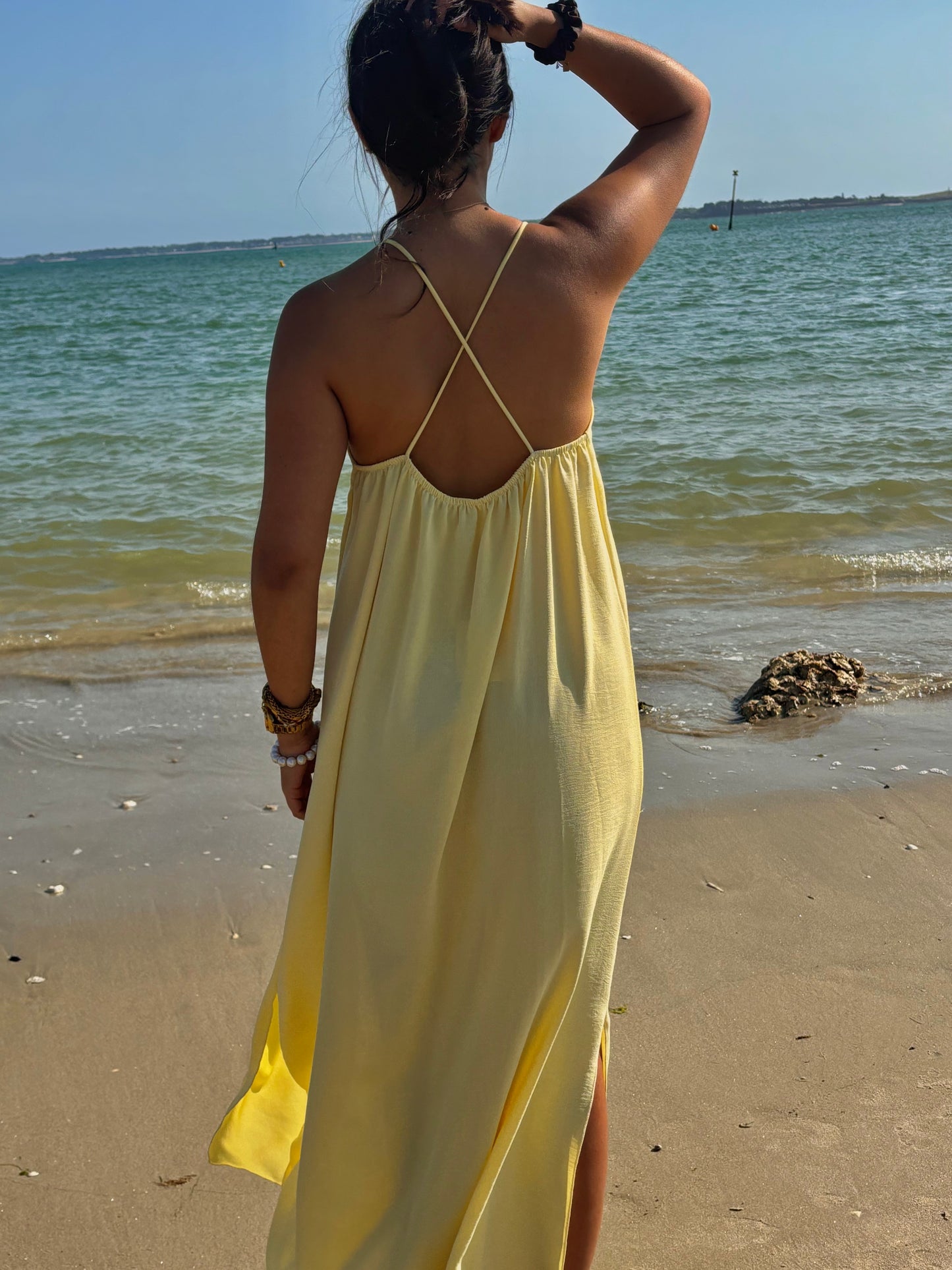 ROBE EVE JAUNE