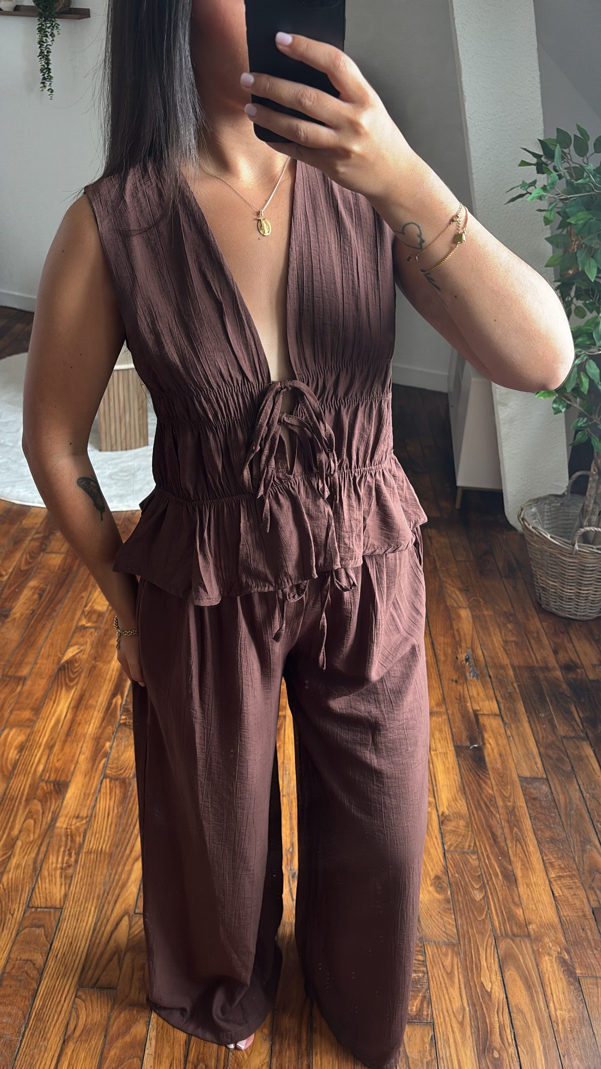 ENSEMBLE LEYA MARRON