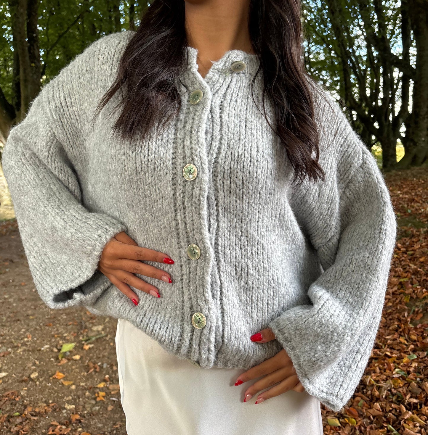 GILET SANDRINE GRIS