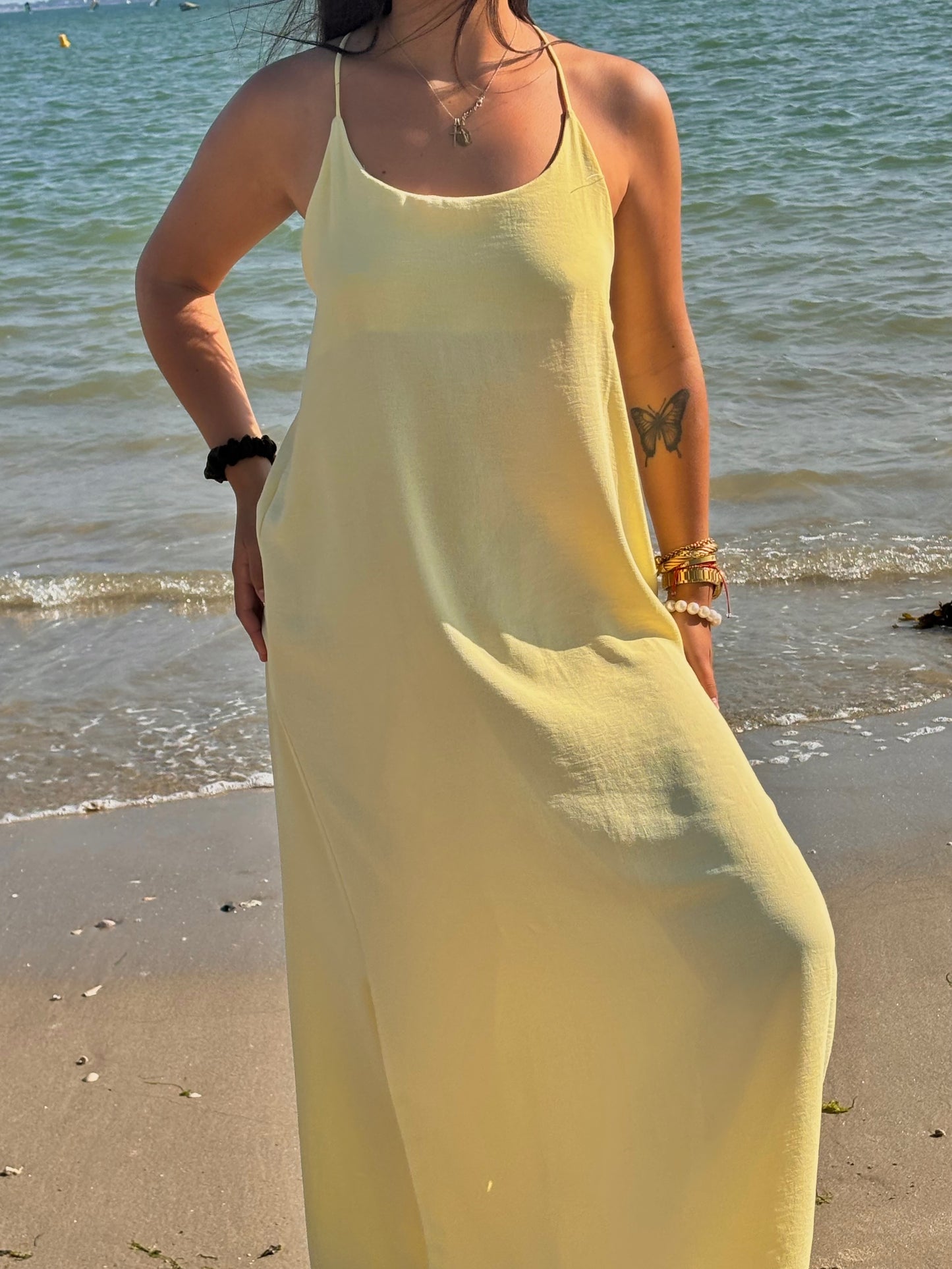 ROBE EVE JAUNE