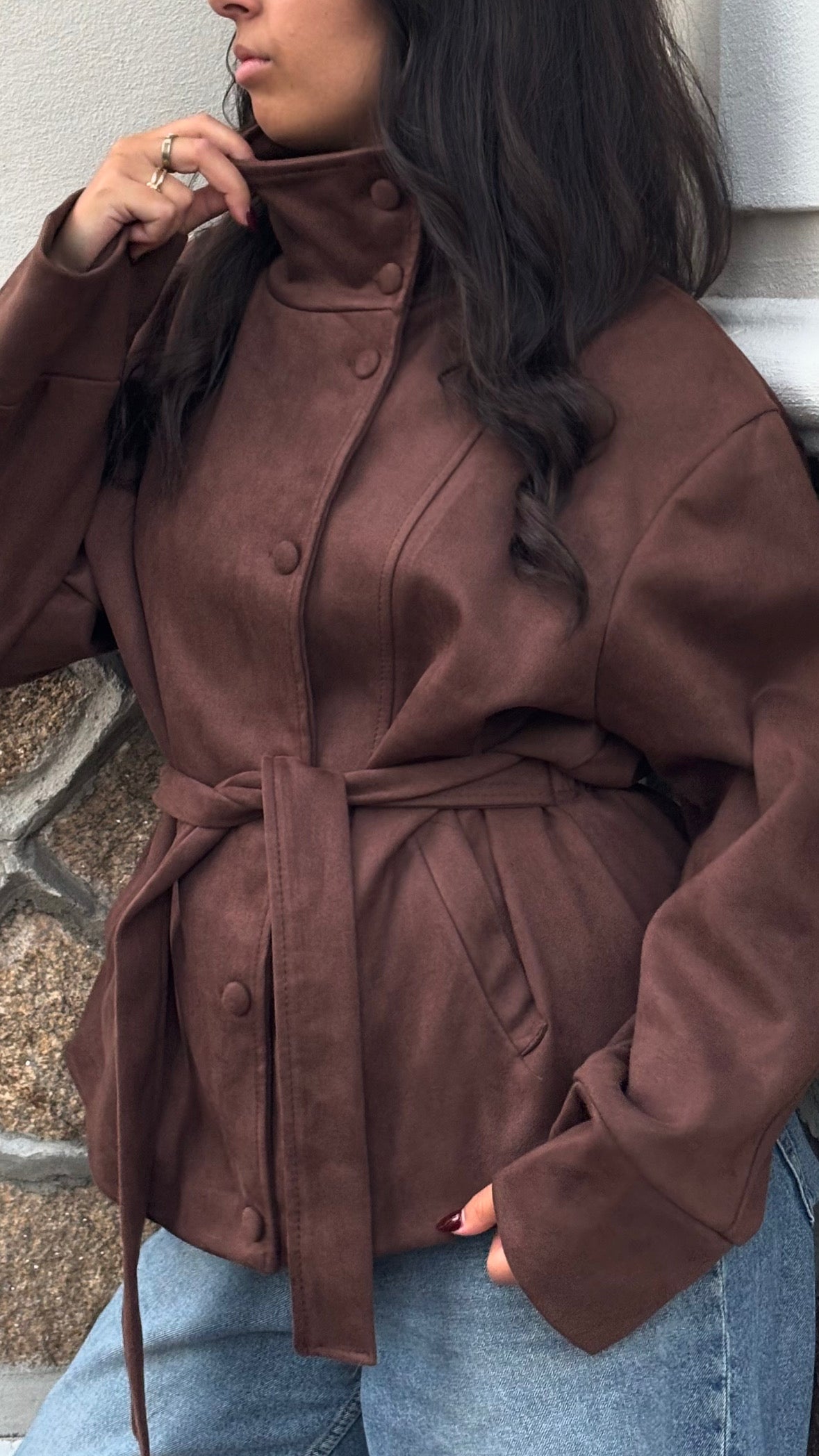 VESTE NOUR CHOCOLAT
