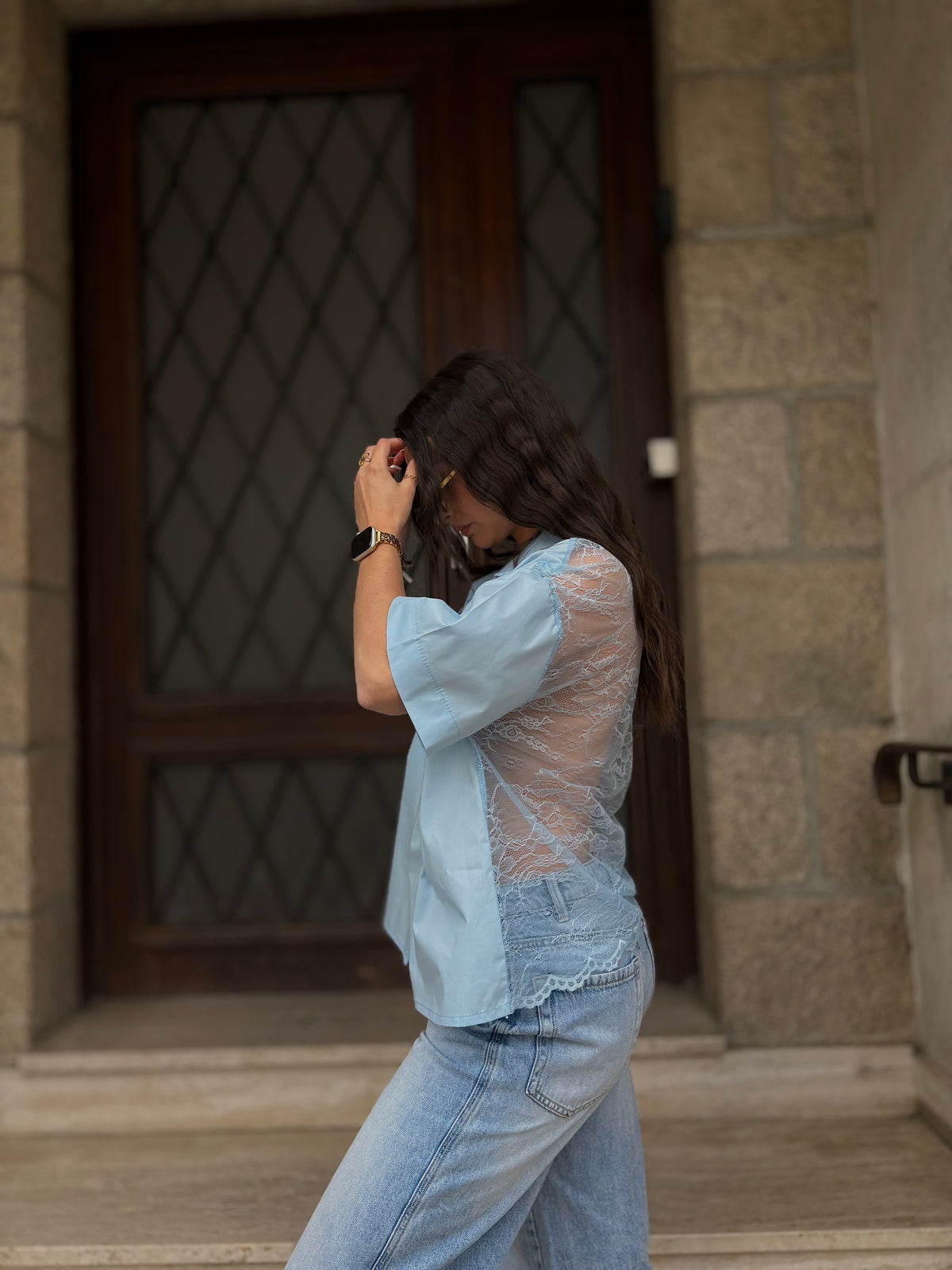 CHEMISE BLEUENN*