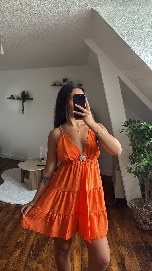ROBE JULIA ORANGE