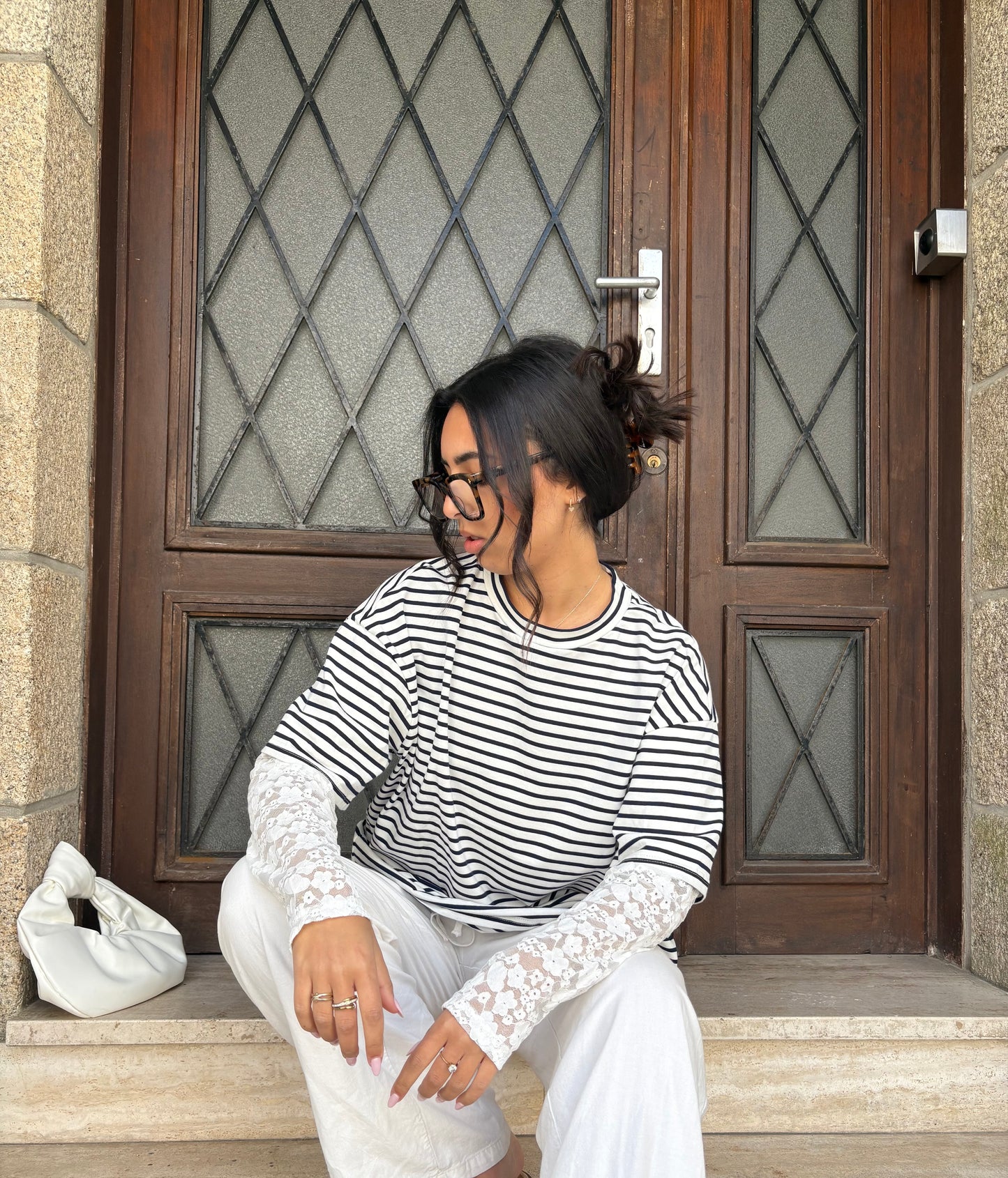 T-SHIRT RAYÉ MARINE