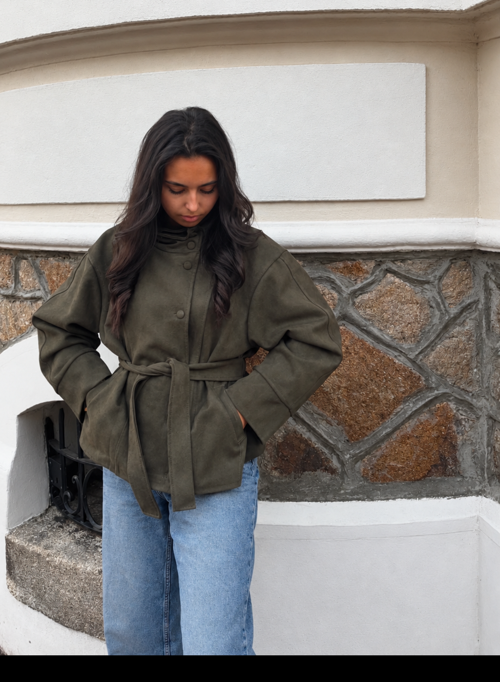 VESTE NOUR KAKI