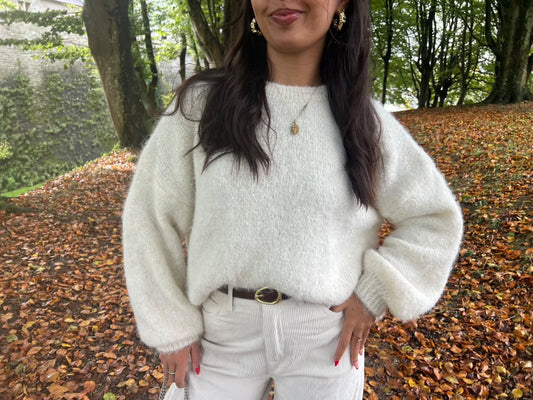 PULL CHLOÉ ÉCRU