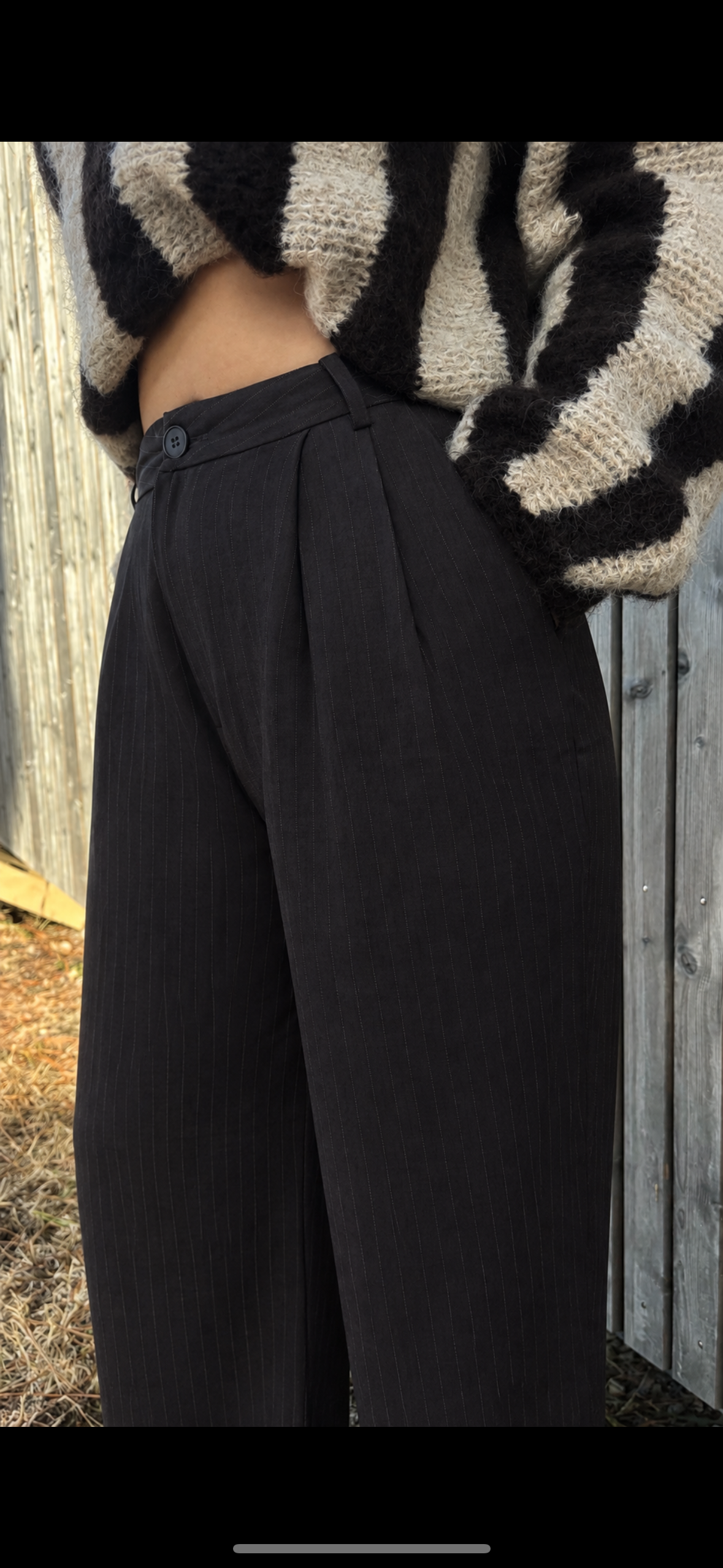 PANTALON TAILLEUR CAFÉ