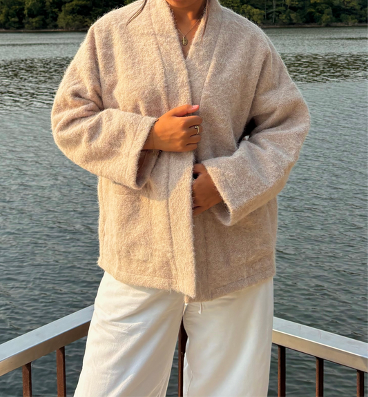 MANTEAU CELIA BEIGE
