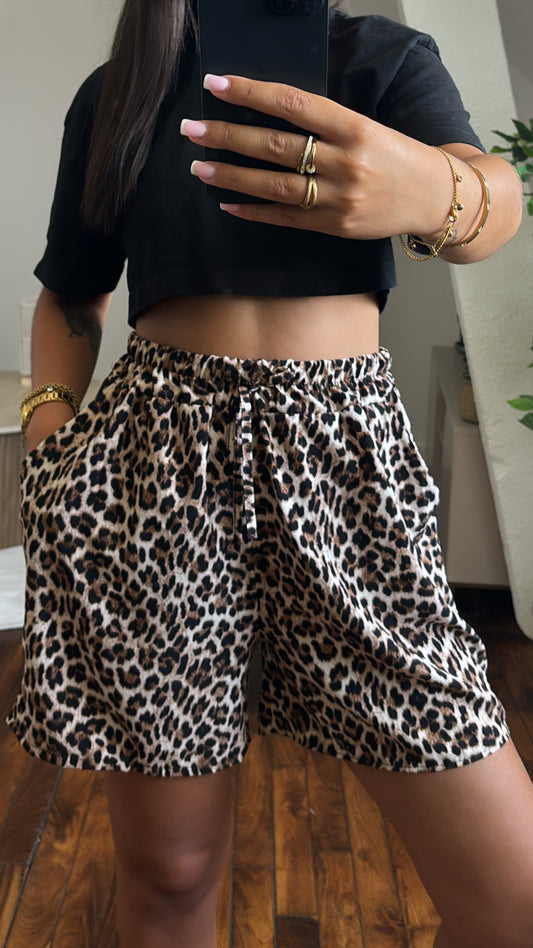 SHORT BERMUDA LÉOPARD 🐆