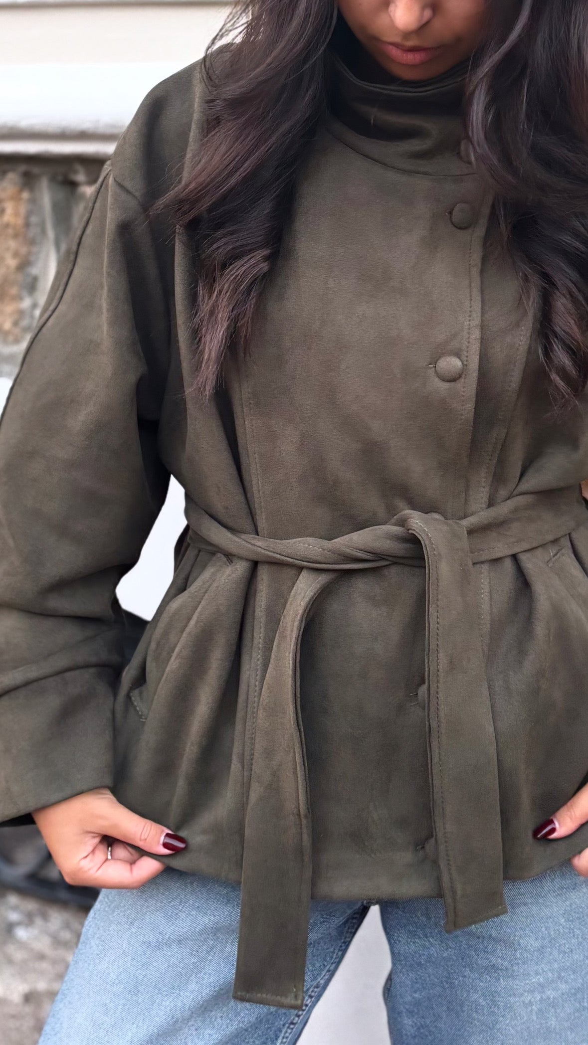 VESTE NOUR KAKI