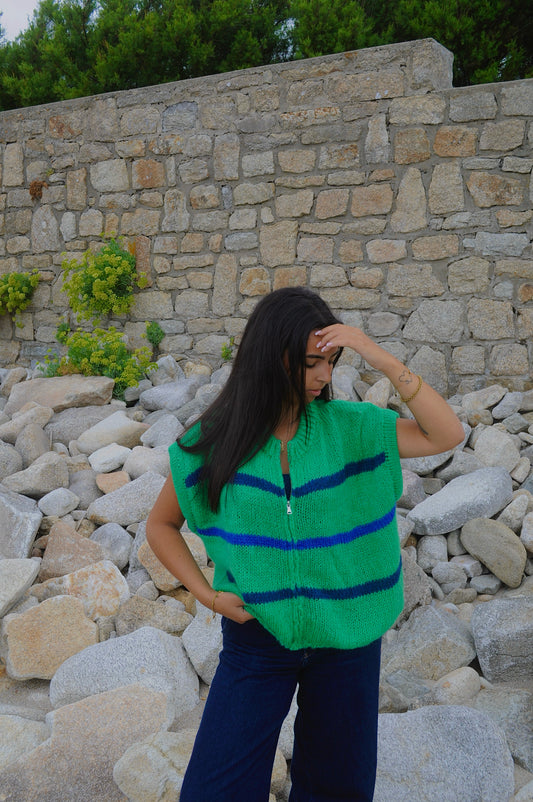 GILET LOLA VERT