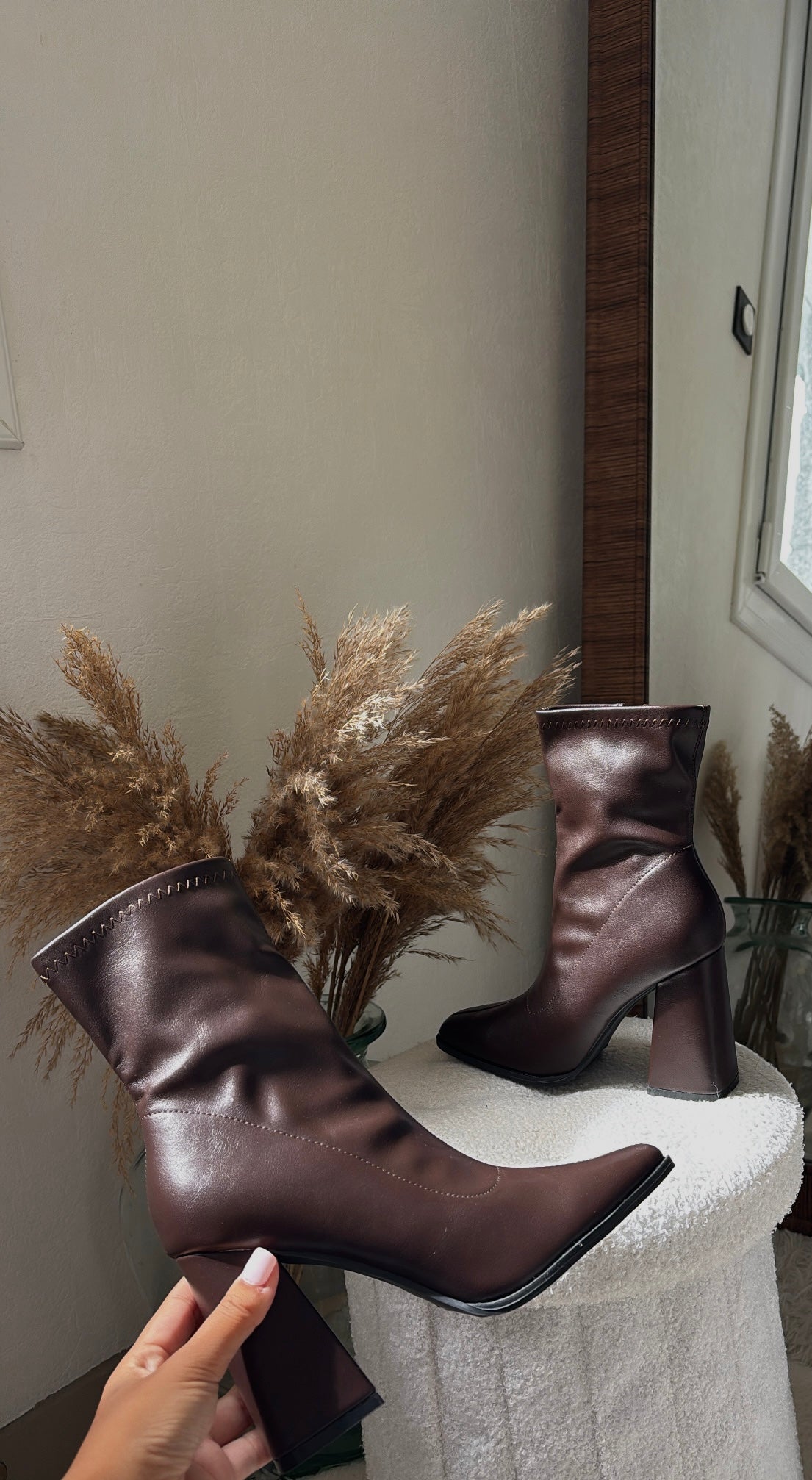 BOTTINES CHOCO