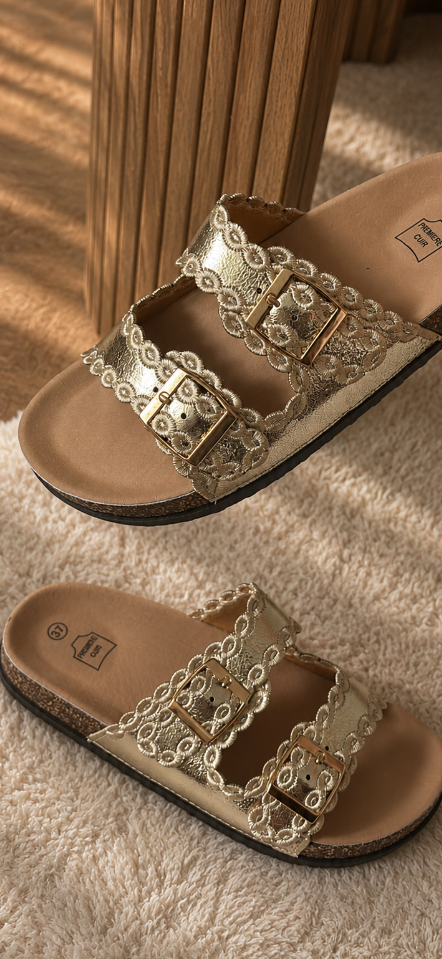 SANDALES GOLD