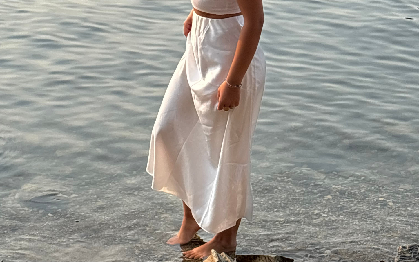 JUPE CÉLINE BLANCHE