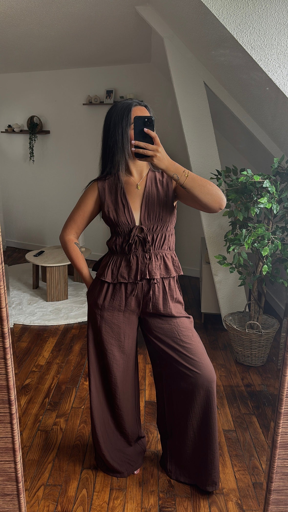 ENSEMBLE LEYA MARRON