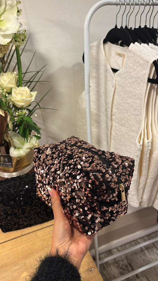 TROUSSE SEQUINS CHAMPAGNE